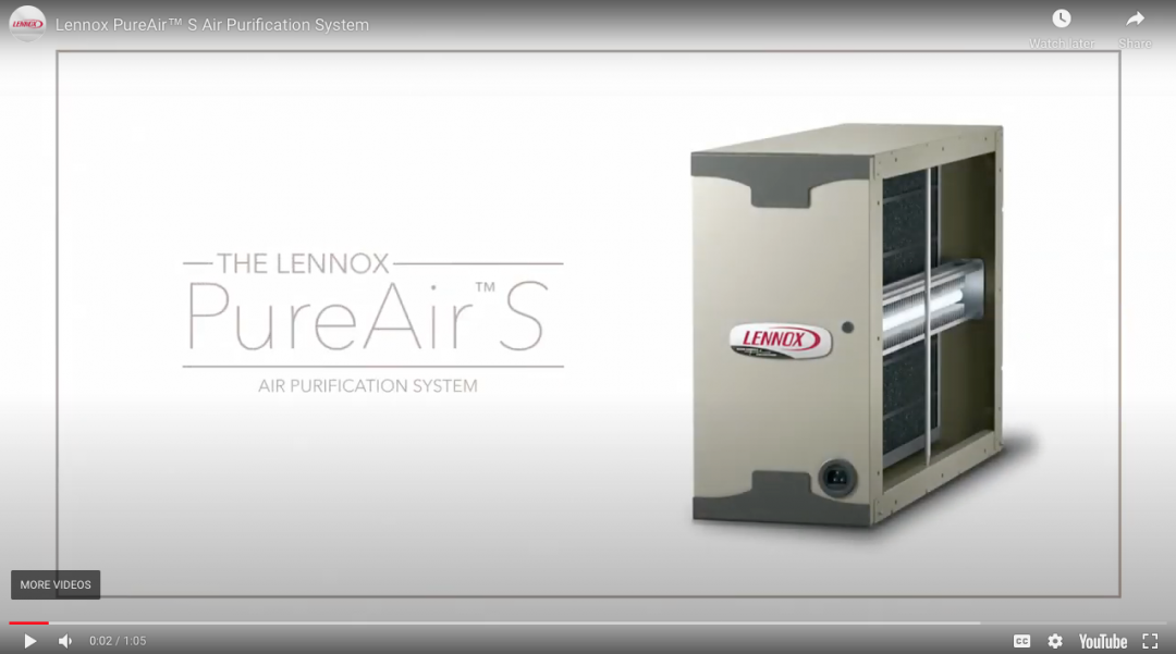 Lennox PureAir™ S Air Purification System